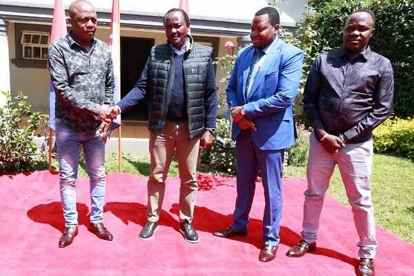 Kalonzo meets man who threatened him and his family