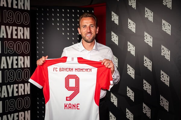 Bayern Munich sign Harry Kane from Tottenham Hotspurs