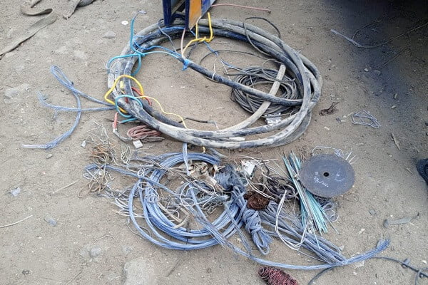 Two arrested in possession of assorted Kenya Power materials