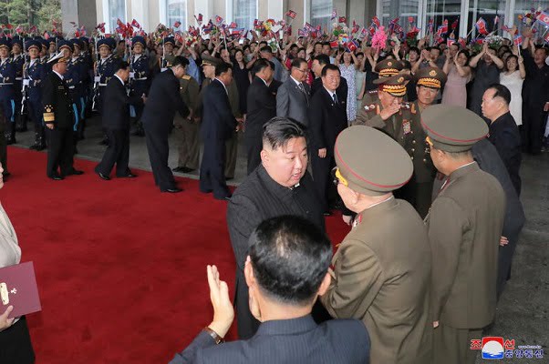 North Korea leader Kim Jong Un arrives in Russia