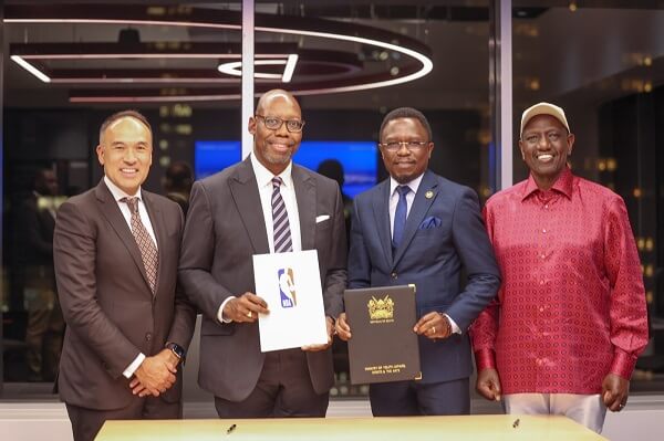 Kenya signs agreement with NBA, to open office in Nairobi