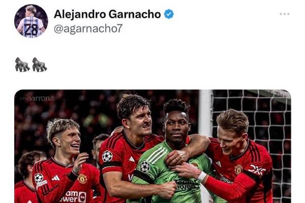 Garnancho under investigation over gorilla emojis