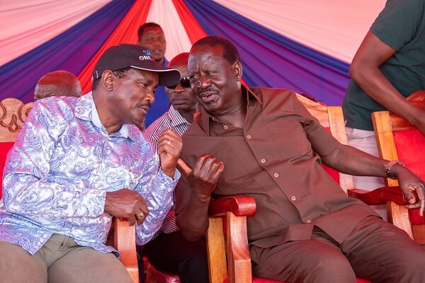 Raila vows to stand with Kalonzo as 2027 election talks kick off