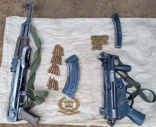 Two firearms stolen in Siaya recovered