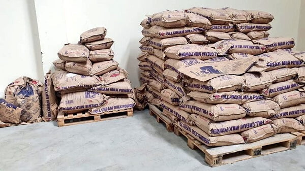 32.5 tonnes of contraband milk powder seized in Kamikis