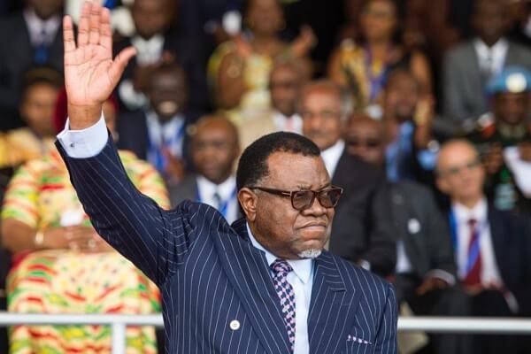 Namibia's President Hage Geingob praised for being transparent
