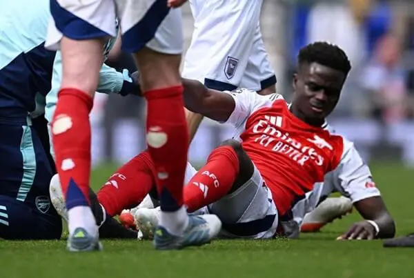 Mikel Arteta breaks silence after Bukayo Saka injury