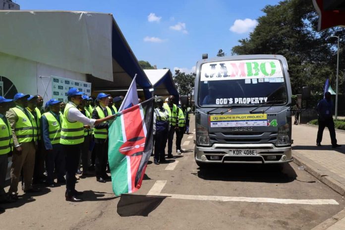 JICA and NAMATA Launch Pilot Public Bus Service